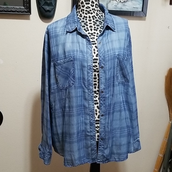 Love 8 Xl blue flannel - Picture 2 of 6